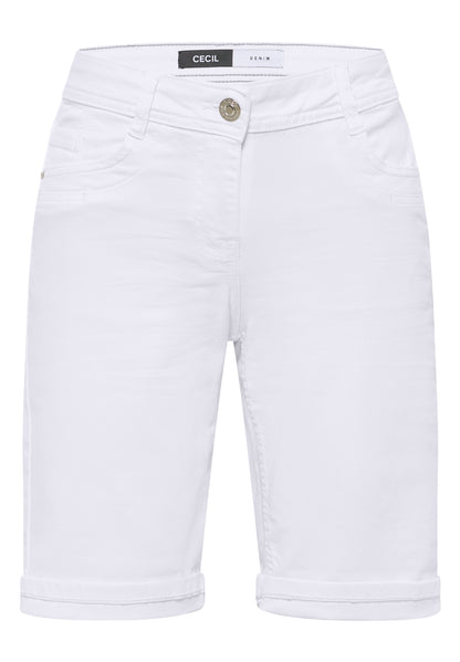 Slim Leg Jeansshorts im Casual Fit