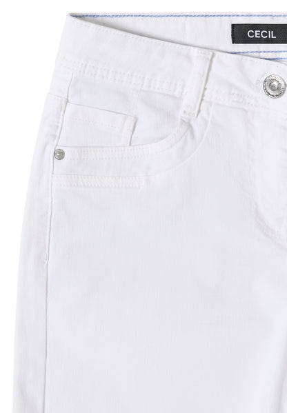 Slim Leg Jeansshorts im Casual Fit