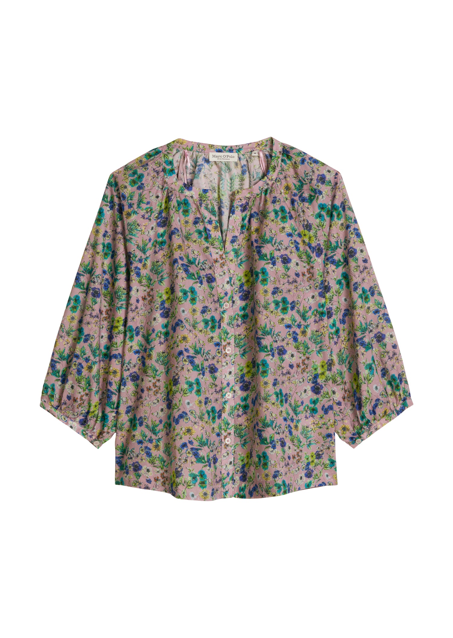 Print-Bluse relaxed