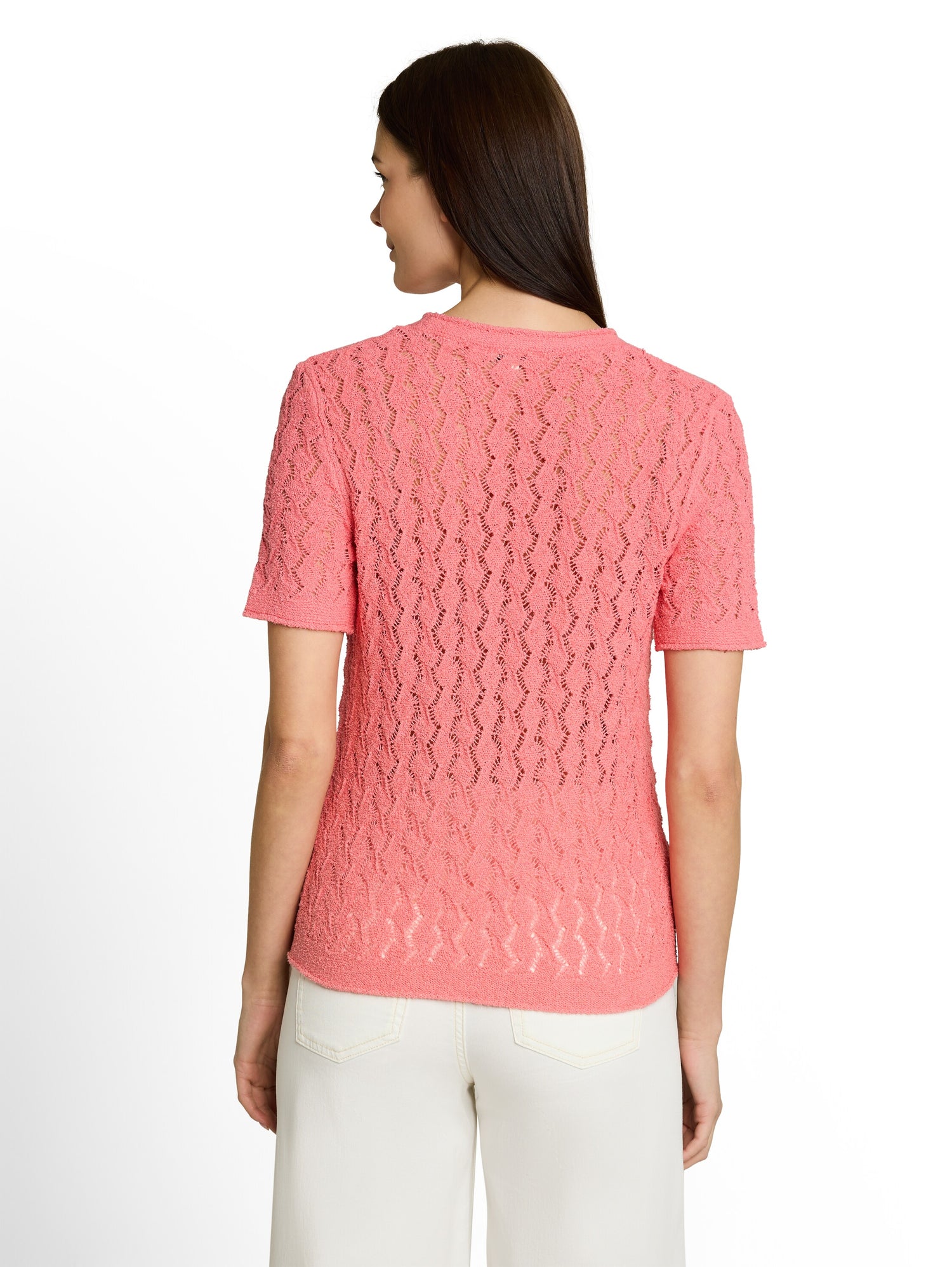 Kurzarm Strickpullover