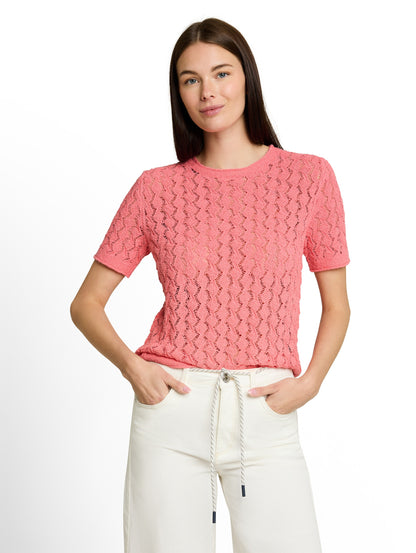 Kurzarm Strickpullover