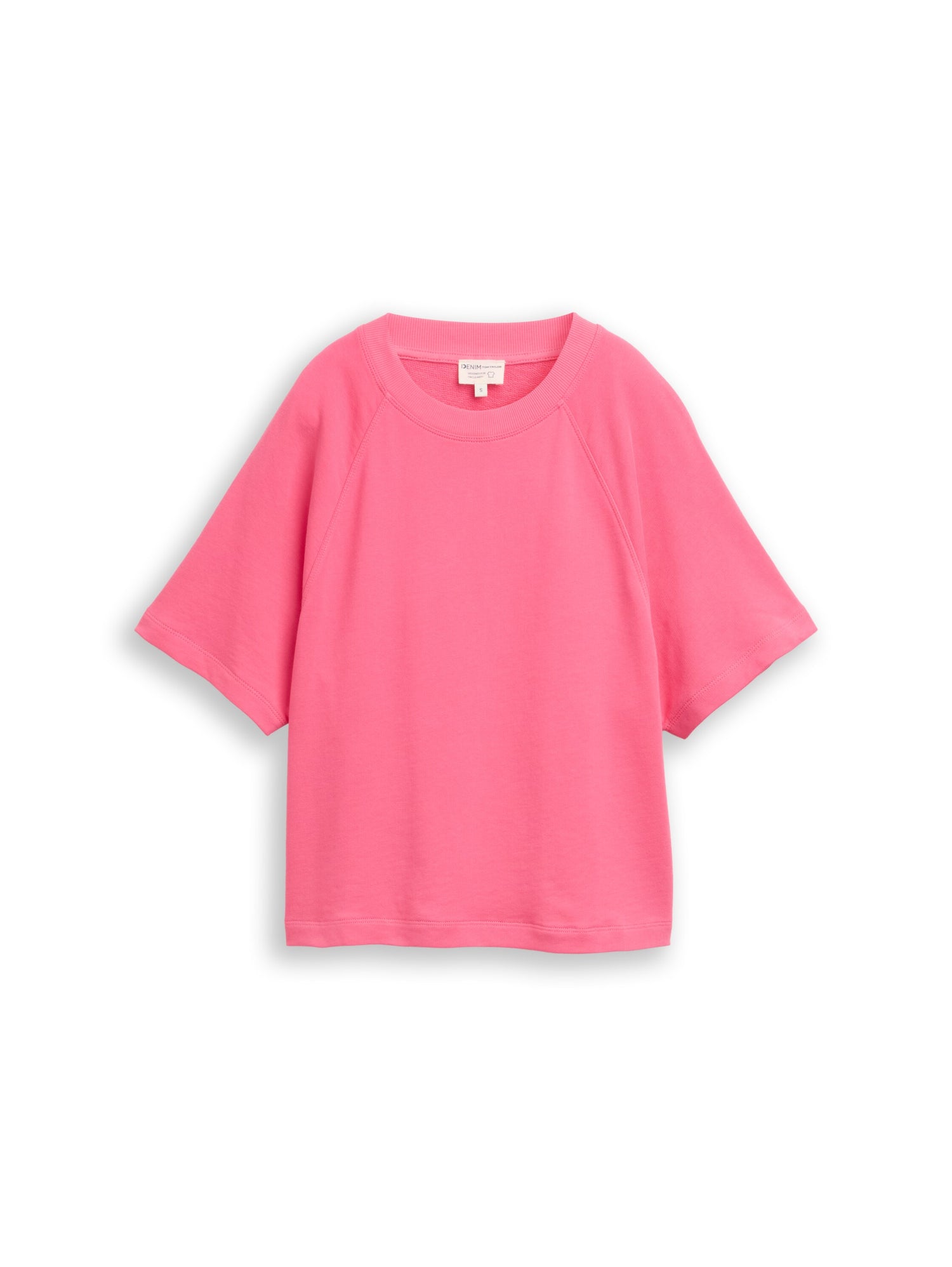 Loose Fit Sweatshirt mit Kurzarm