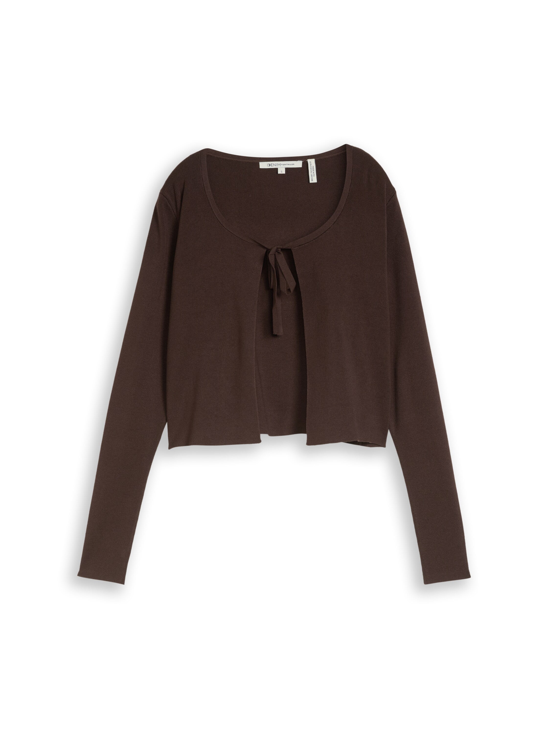 Cardigan mit Schleifen-Detail