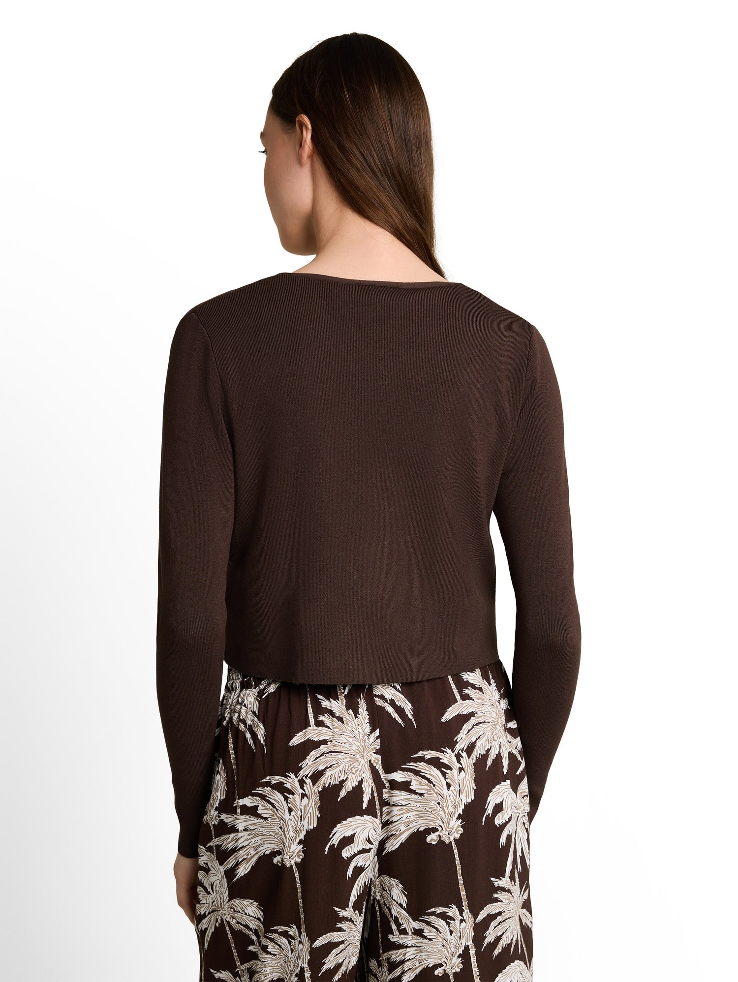 Cardigan mit Schleifen-Detail