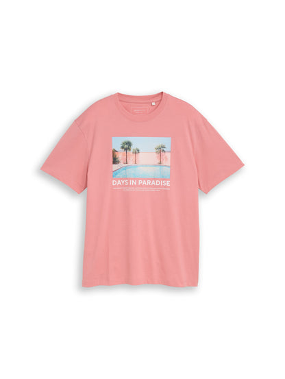 Relaxed Fit T-Shirt mit Fotoprint