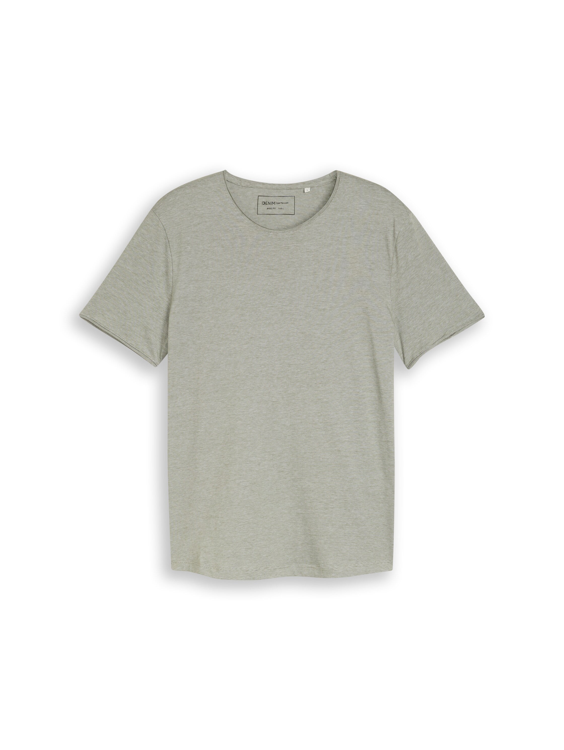 T-Shirt mit feinen Streifen