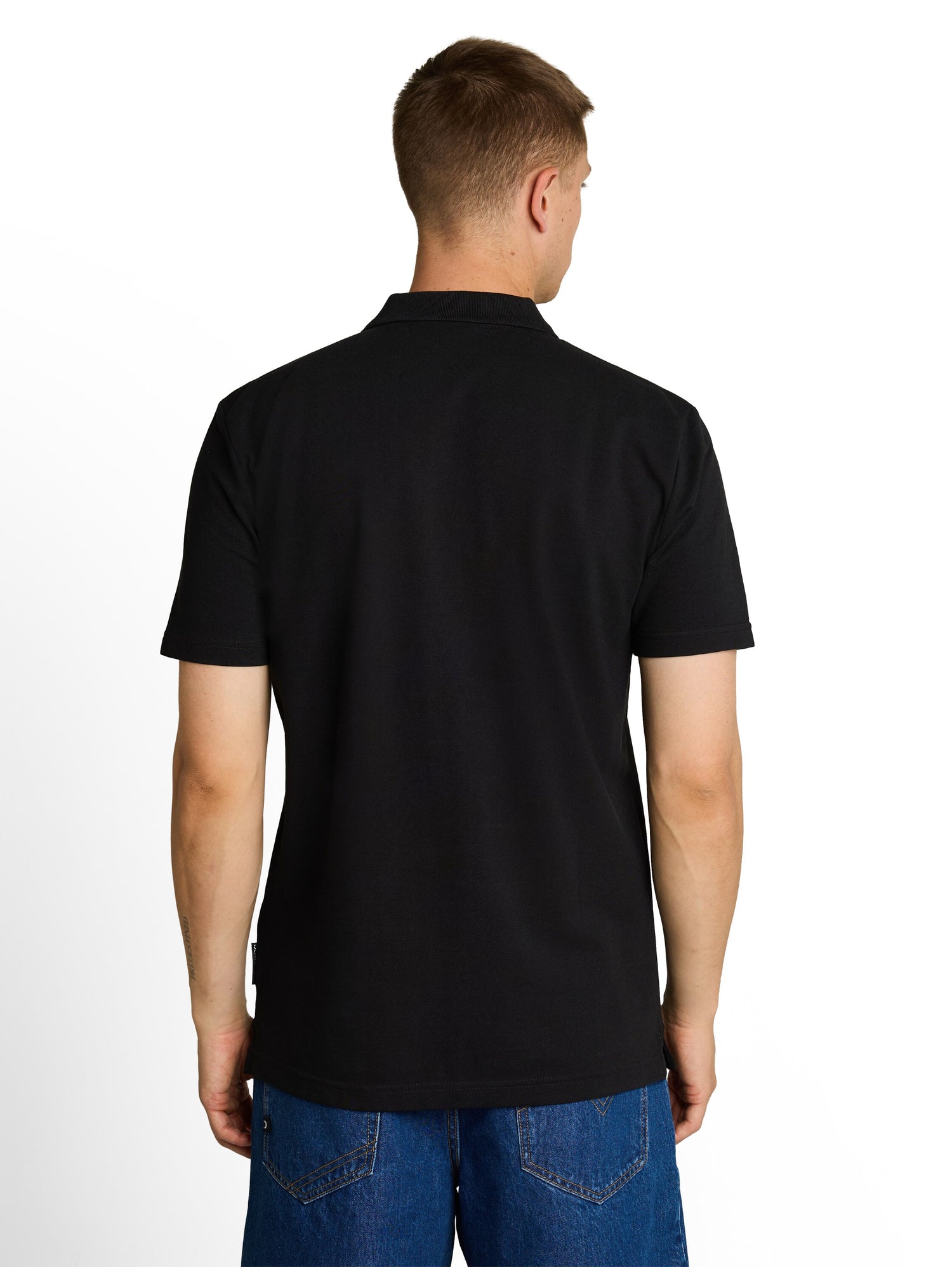 Piqué Poloshirt mit Baumwolle