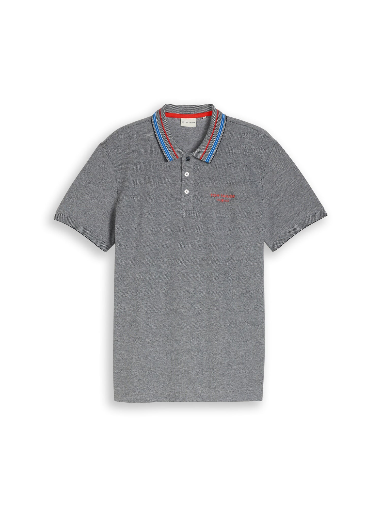 Piqué Poloshirt mit Logo-Print