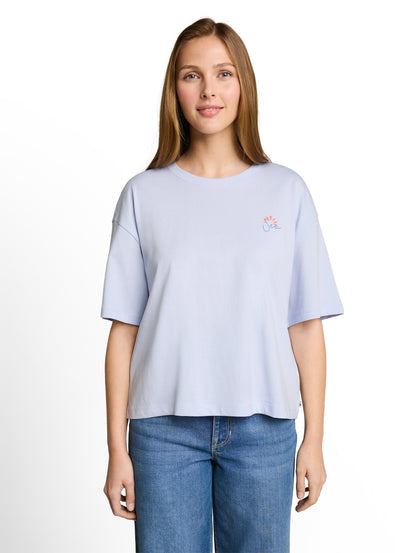 Boxy Fit T-Shirt mit Rückenprint