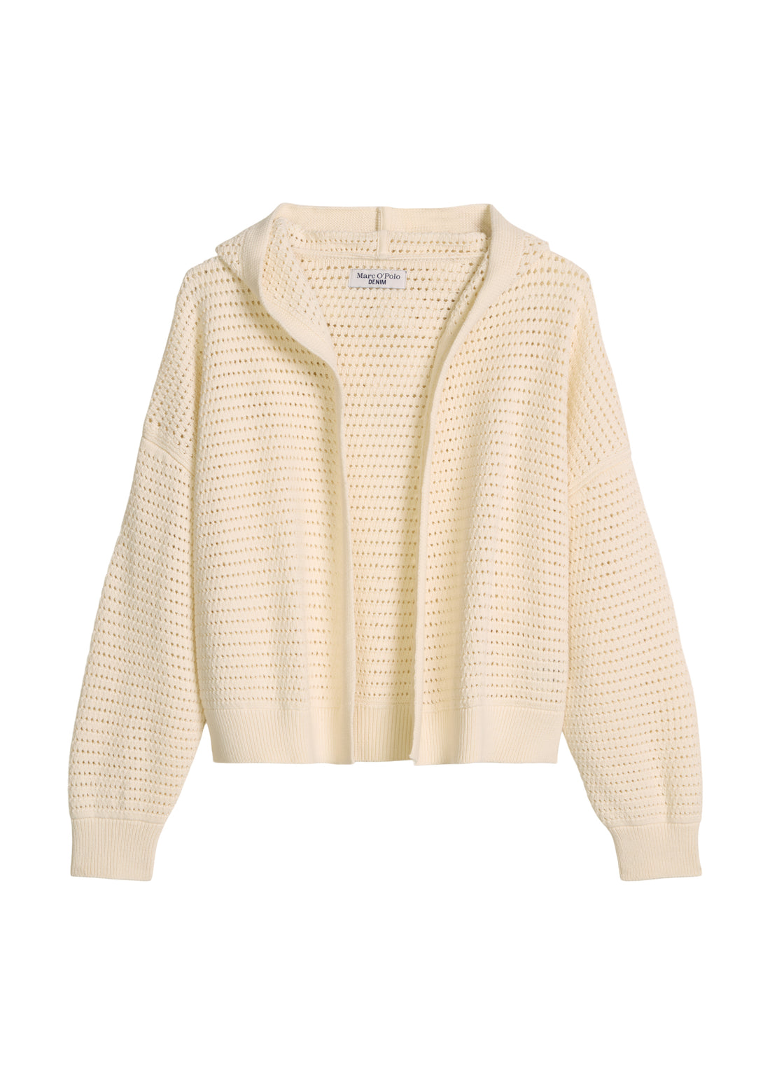 Kapuzen-Cardigan loose