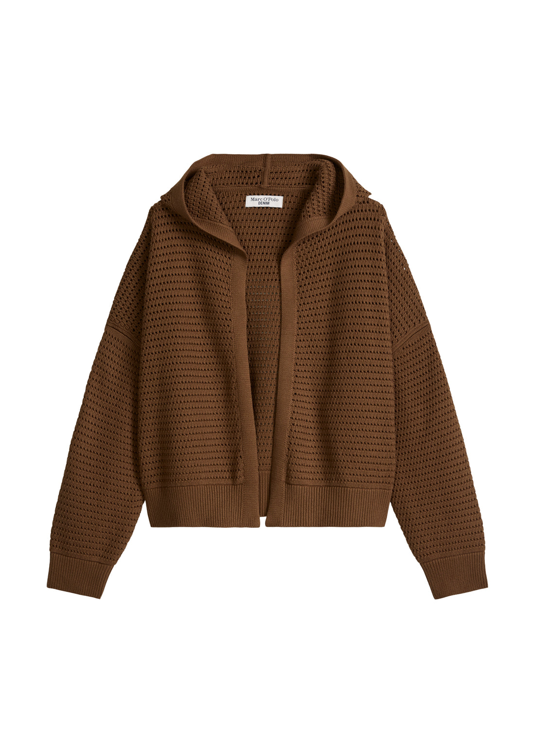 Kapuzen-Cardigan loose