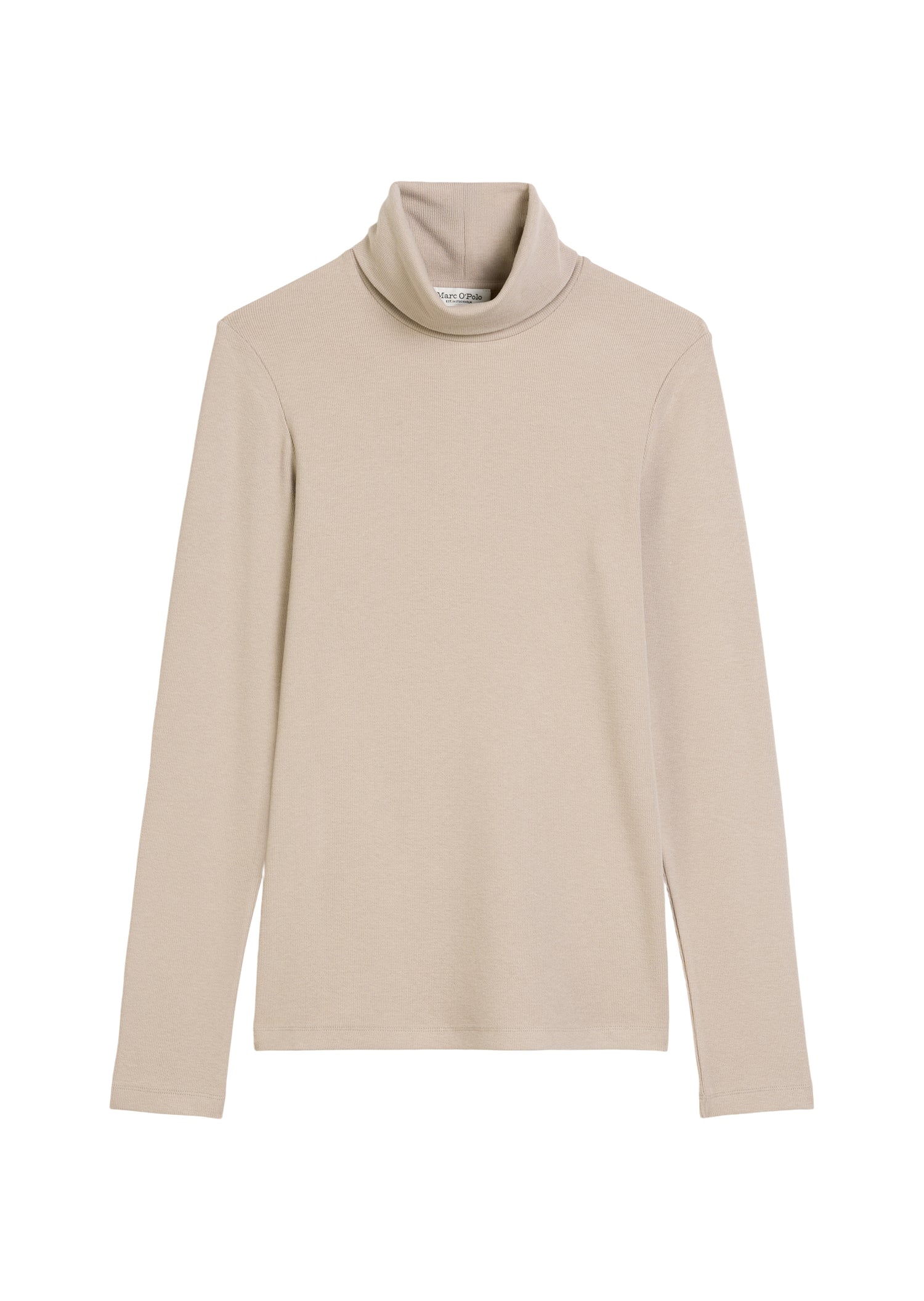 Rollkragen-Longsleeve regular