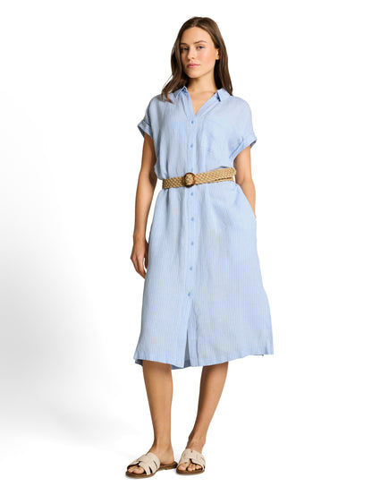 Loose Fit Midi-Kleid mit Gürtel