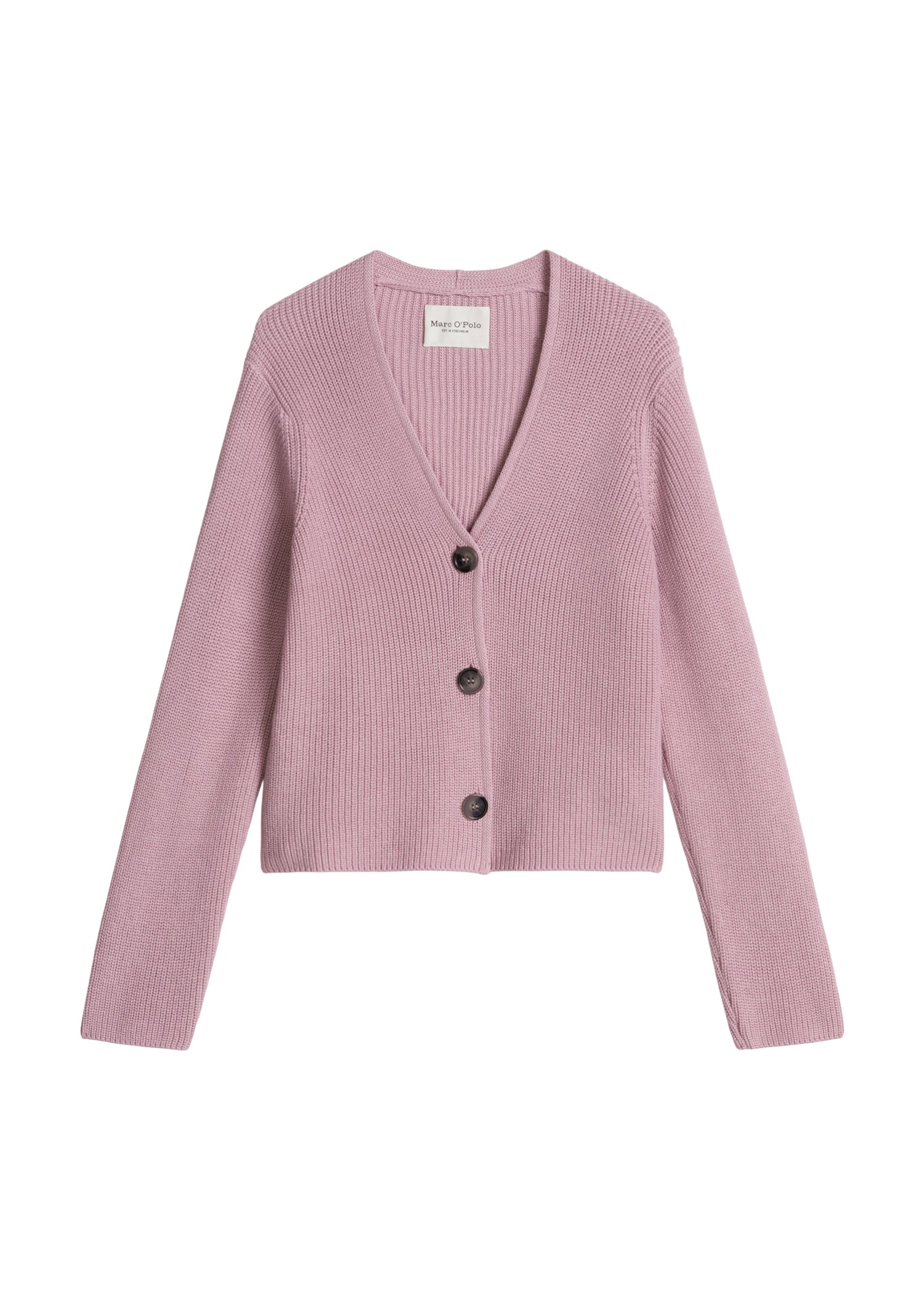V-Neck-Cardigan relaxed