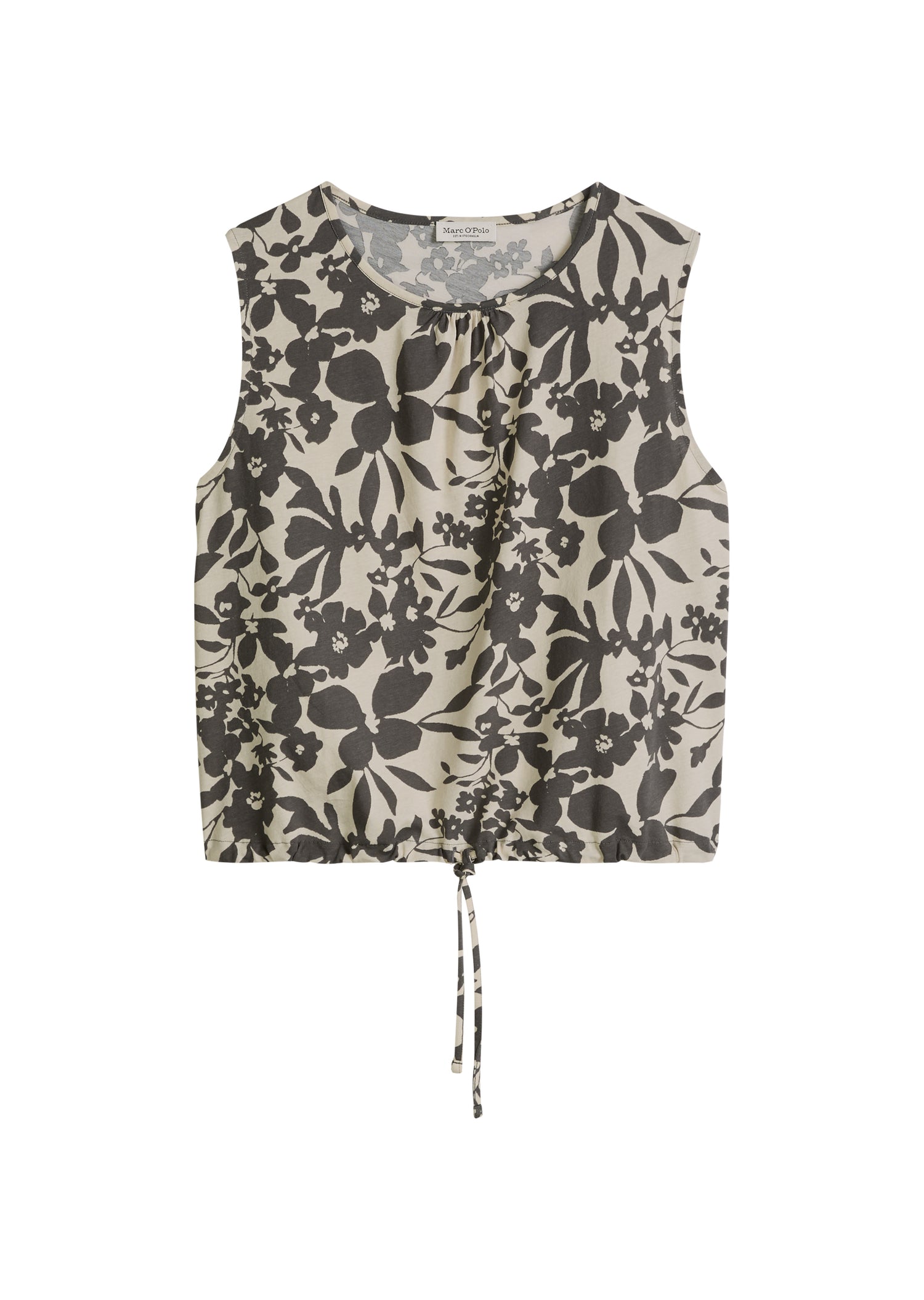 T-Shirt loose mit Tunnelzug