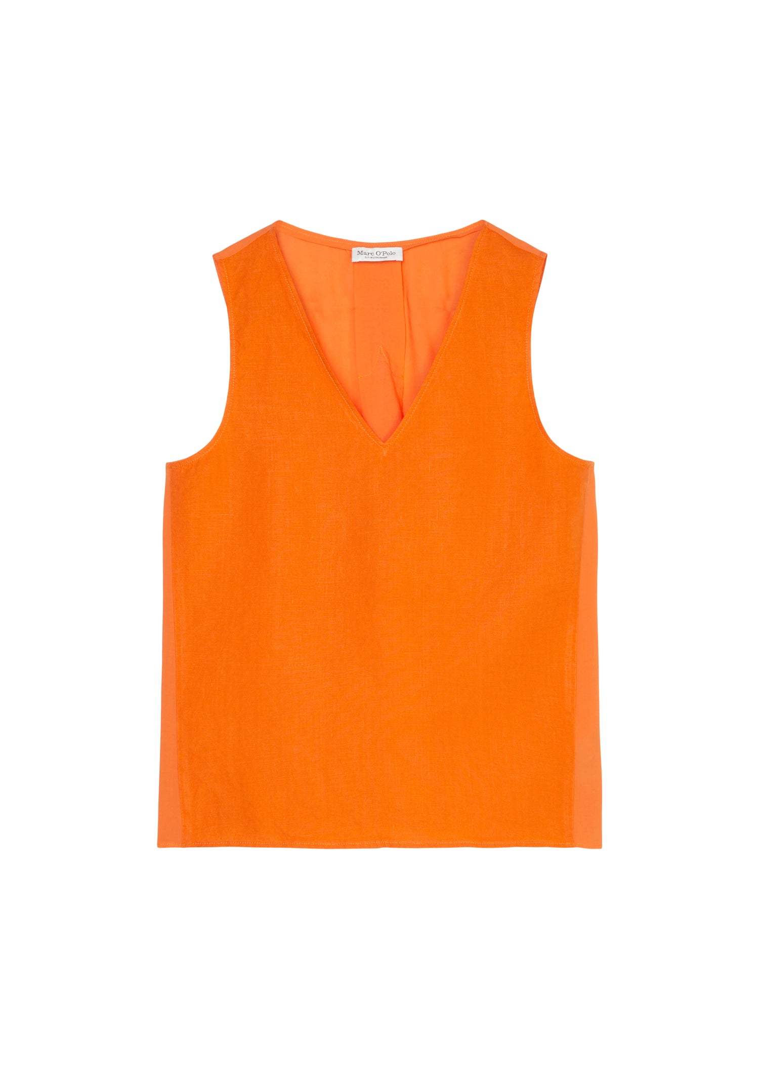 Blusentop in Material-Mix