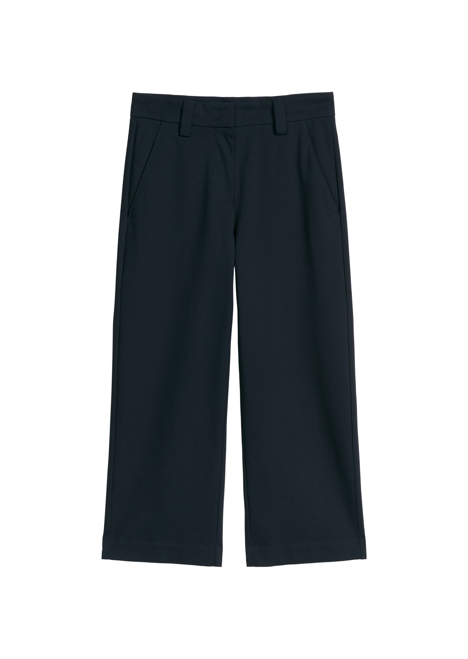 Interlock-Jersey-Hose wide
