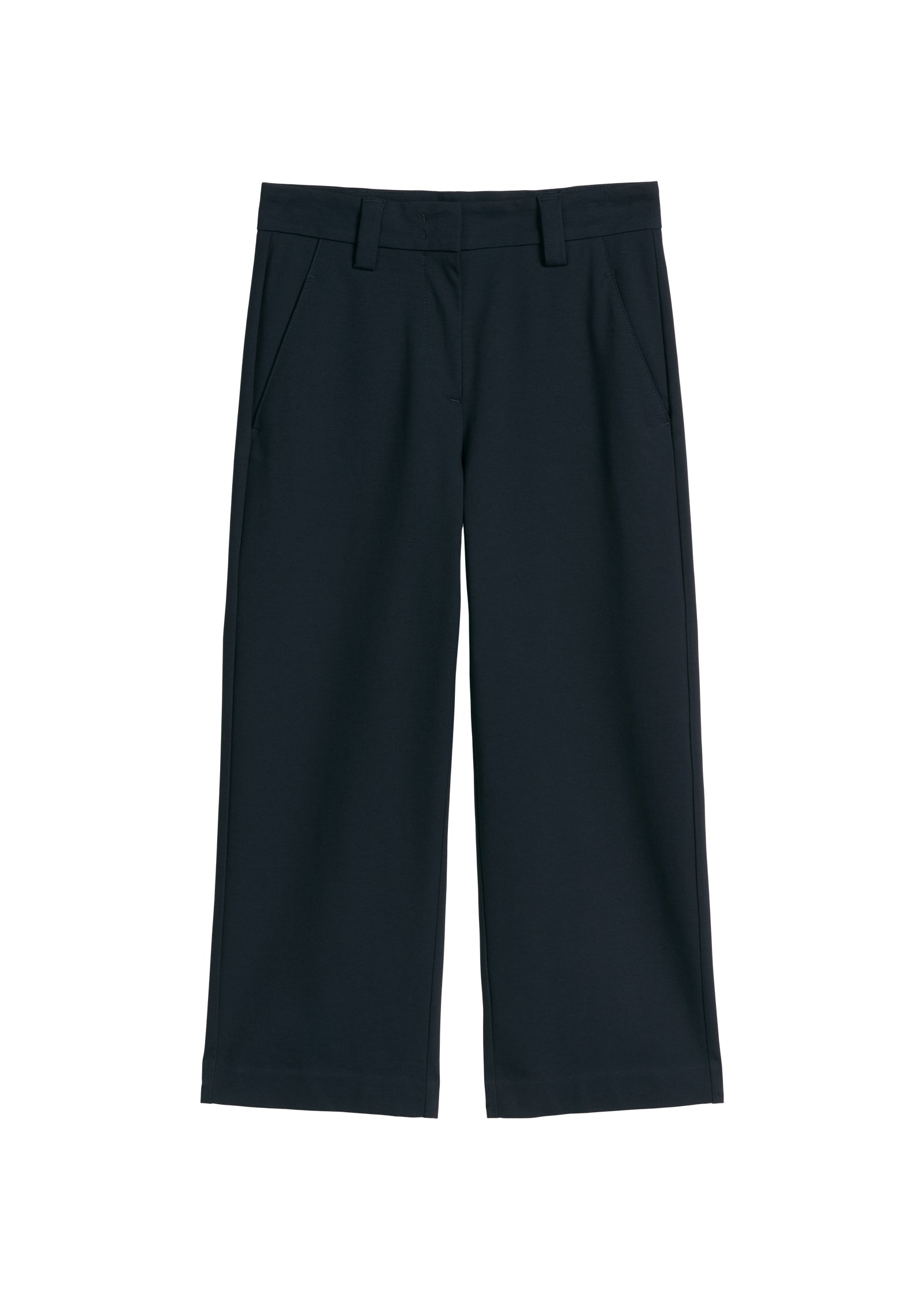Interlock-Jersey-Hose wide