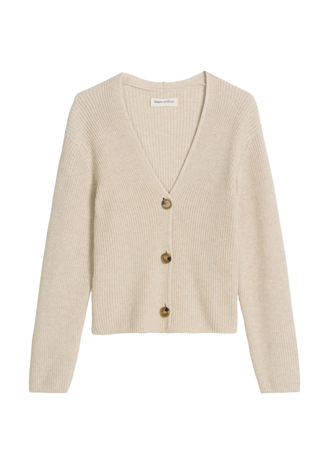 V-Neck-Cardigan relaxed