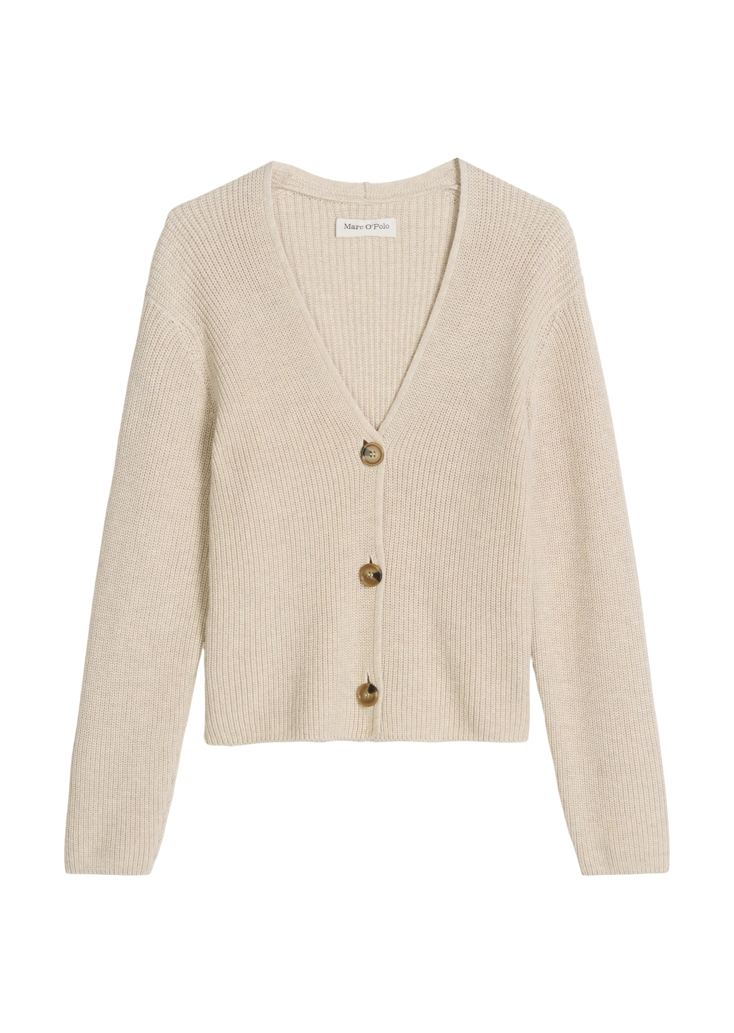 V-Neck-Cardigan relaxed