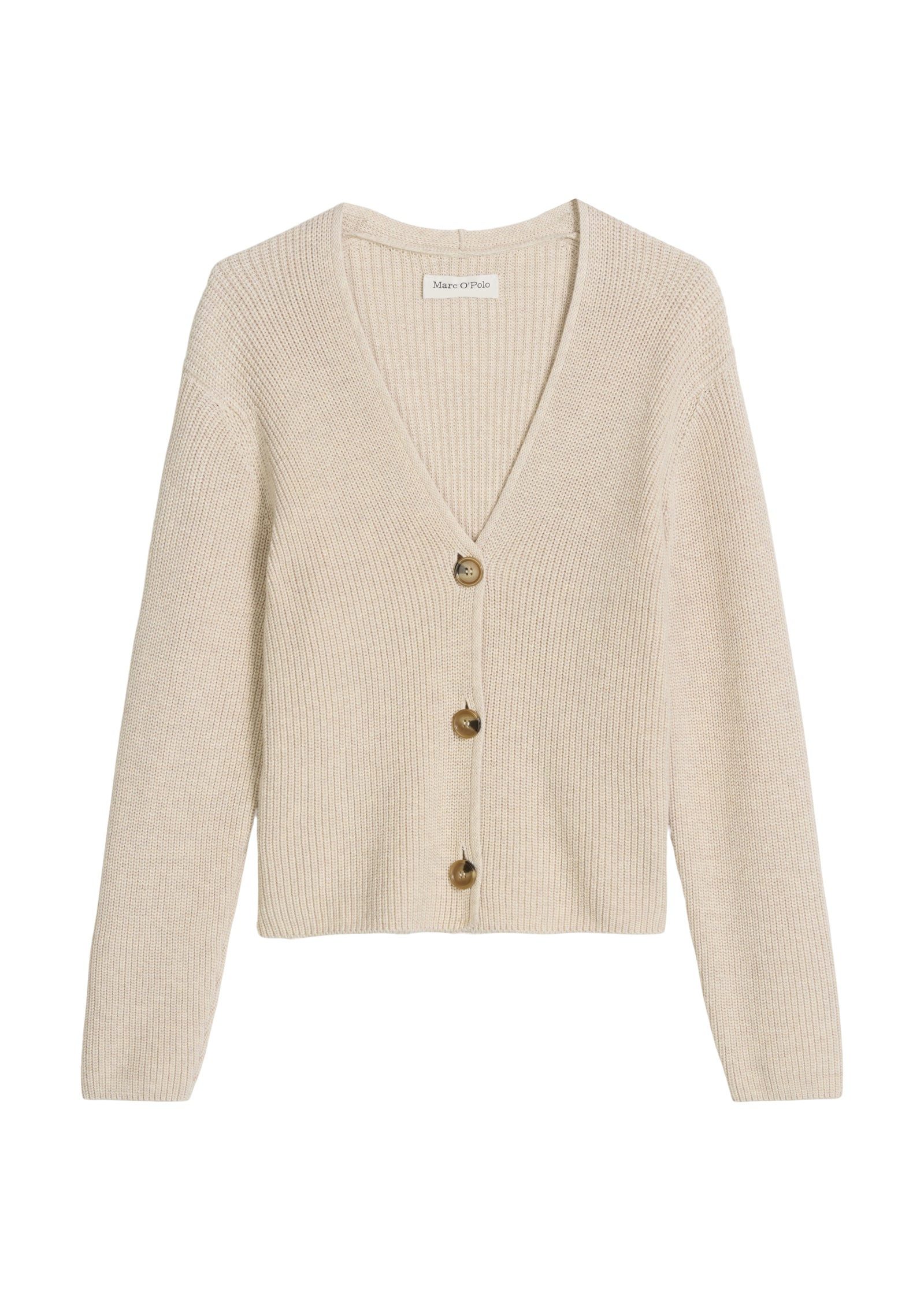 V-Neck-Cardigan relaxed