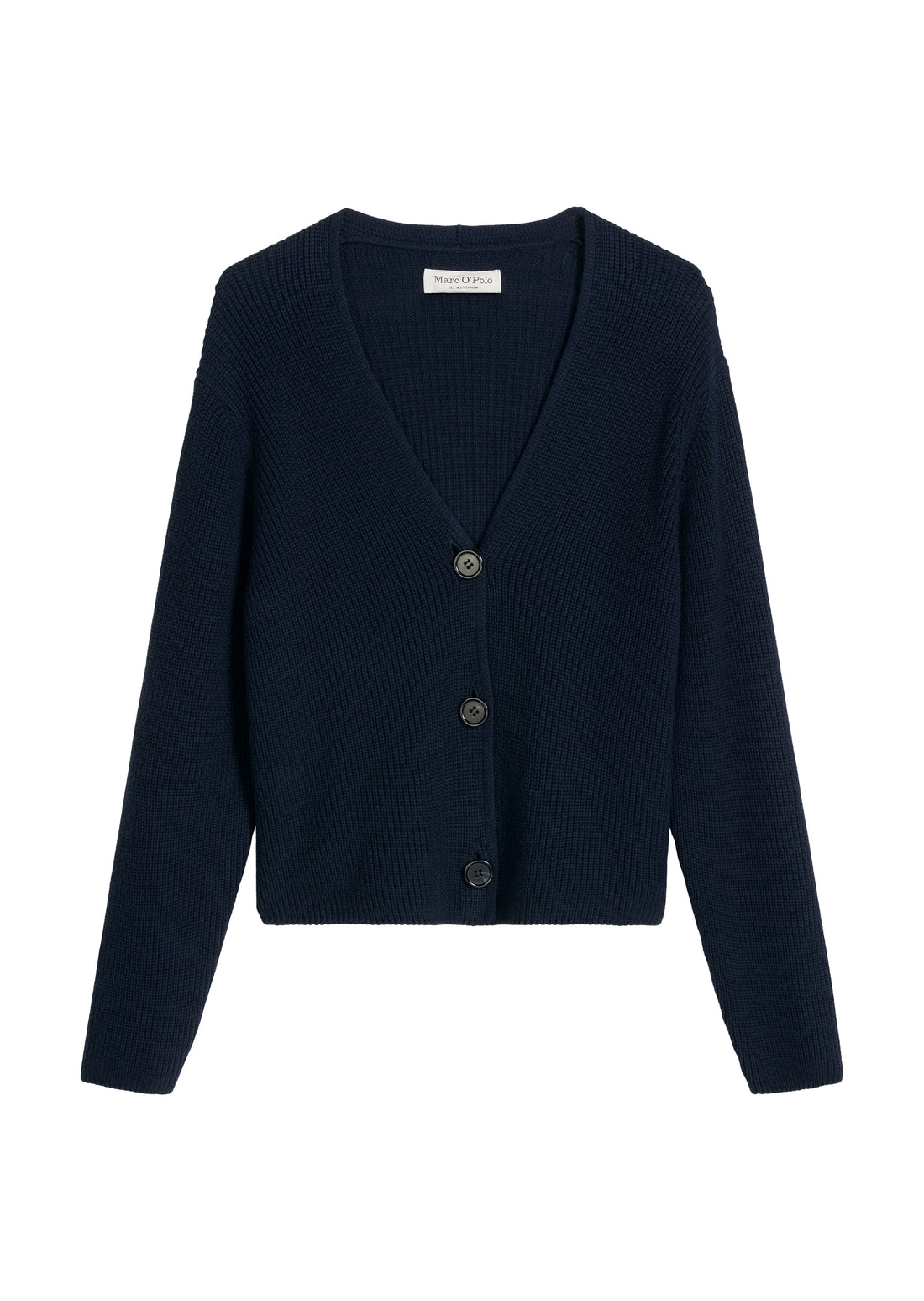 V-Neck-Cardigan relaxed