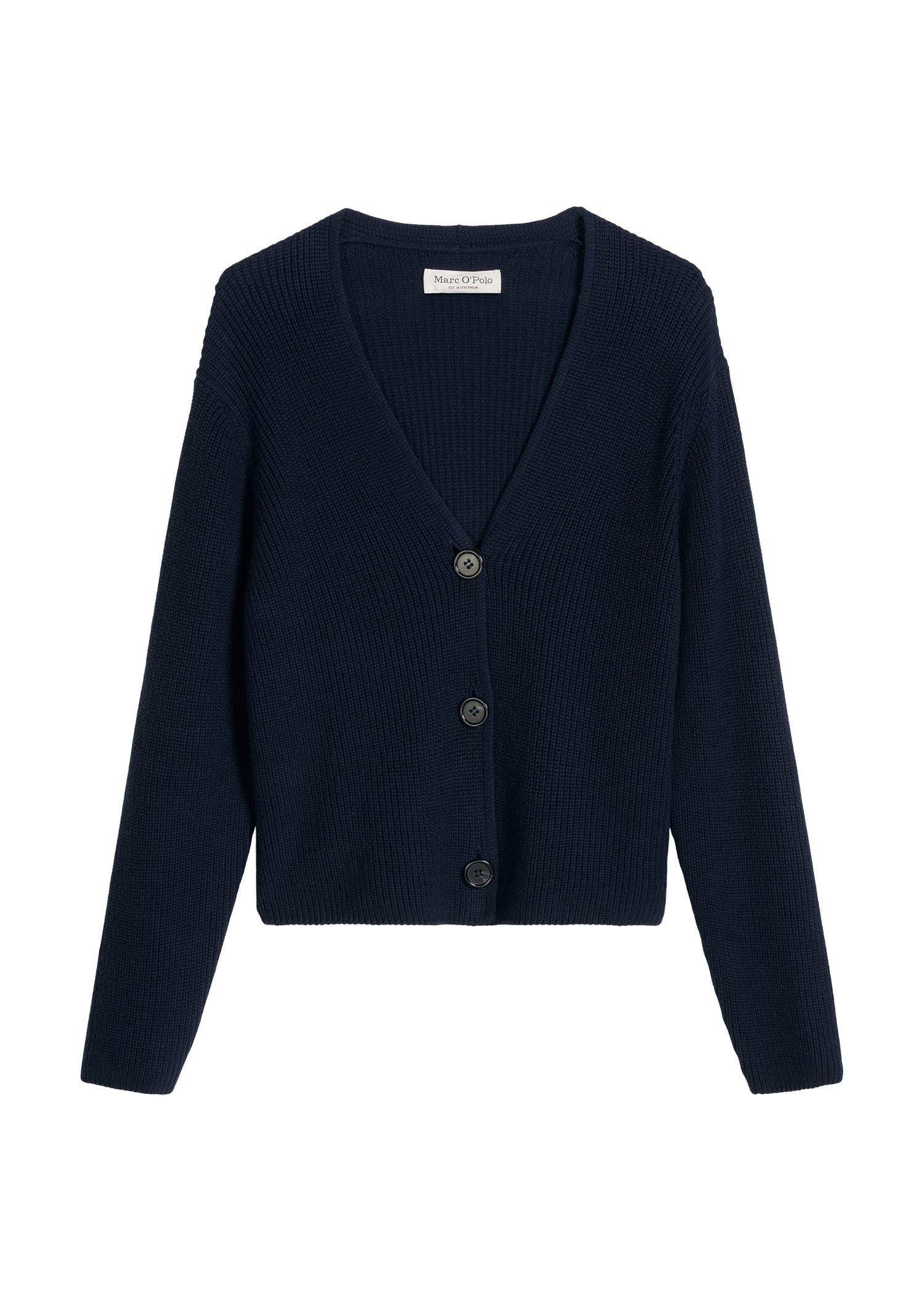V-Neck-Cardigan relaxed