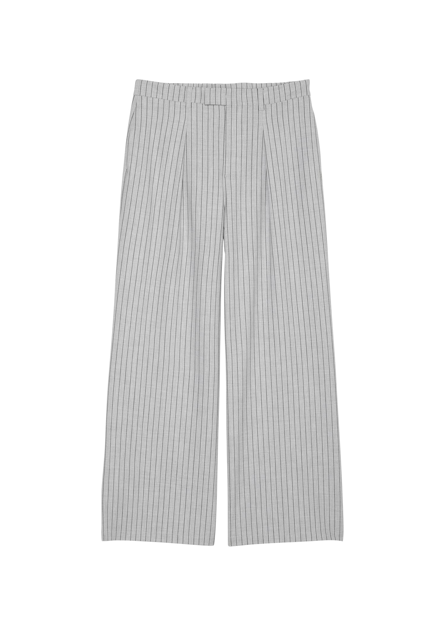 Nadelstreifen-Hose wide