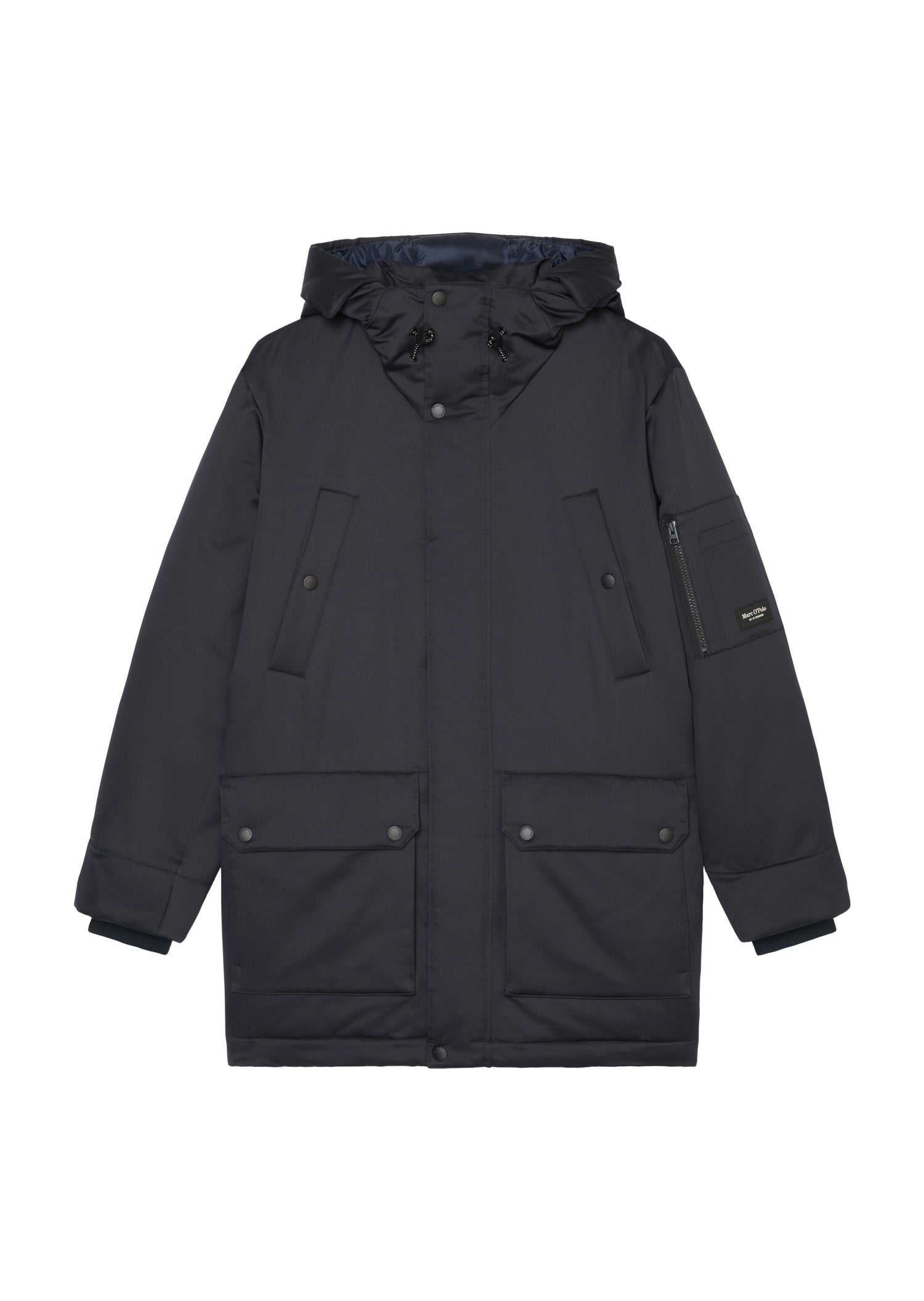 Puffer-Parka mit Kapuze