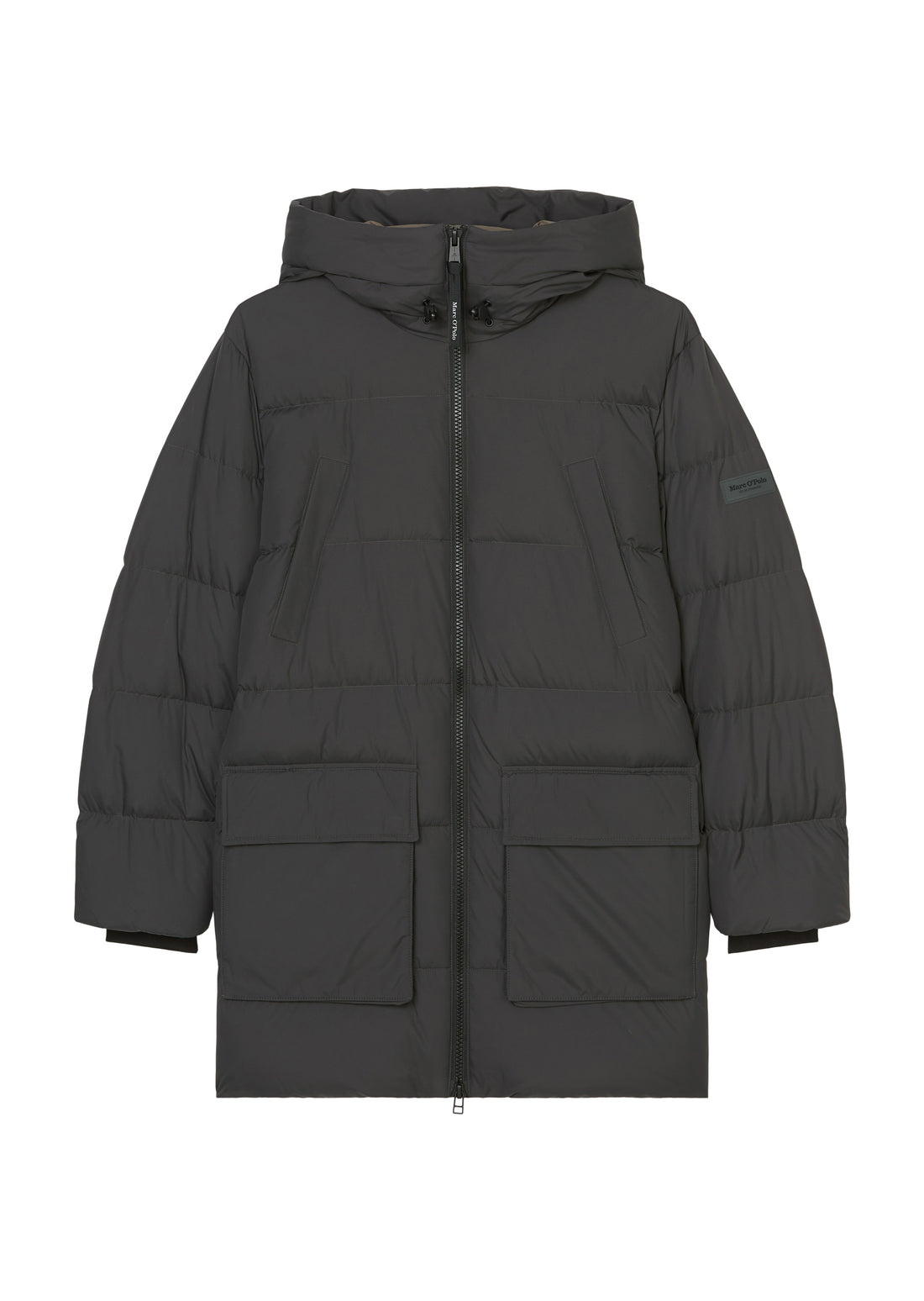 Lange Daunenjacke regular