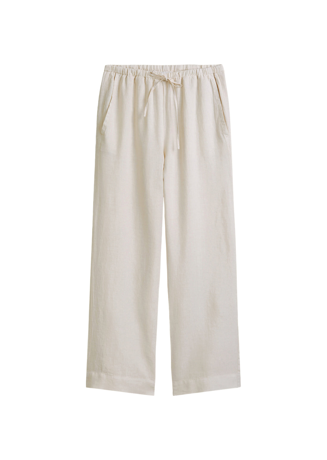 Leinen-Joggpants straight