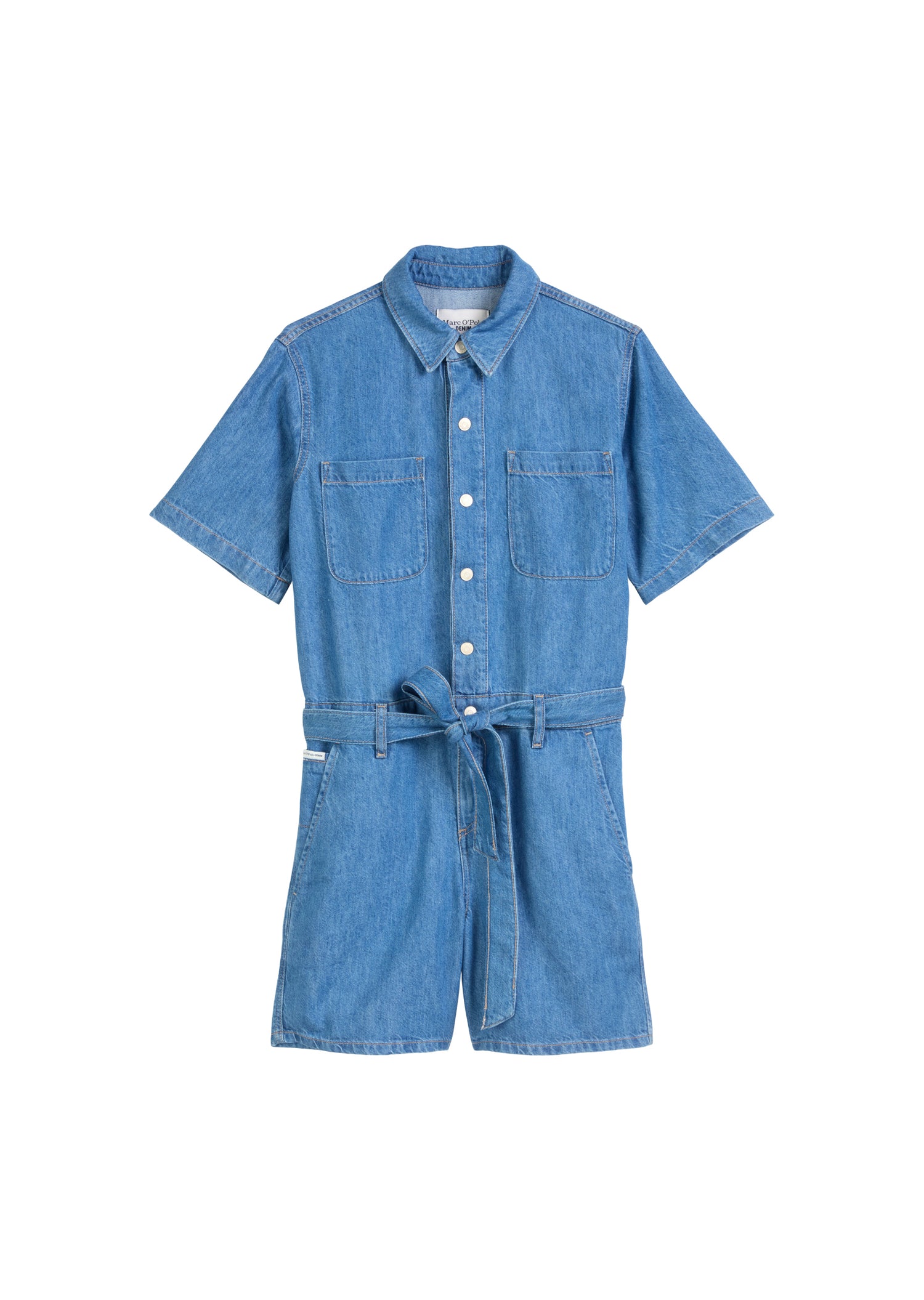 Kurzer Jeans-Overall relaxed