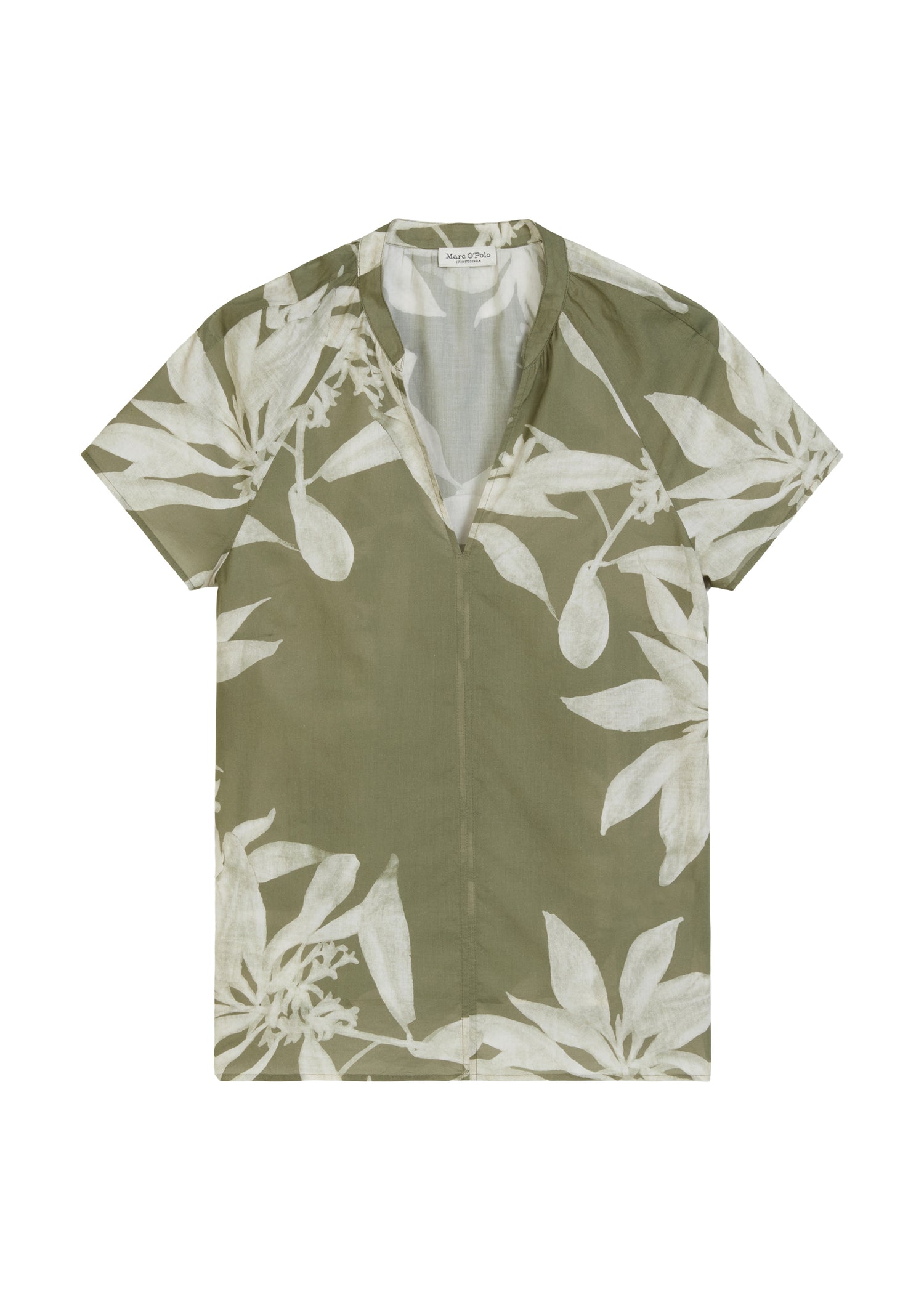 Print-Blusen-Shirt regular