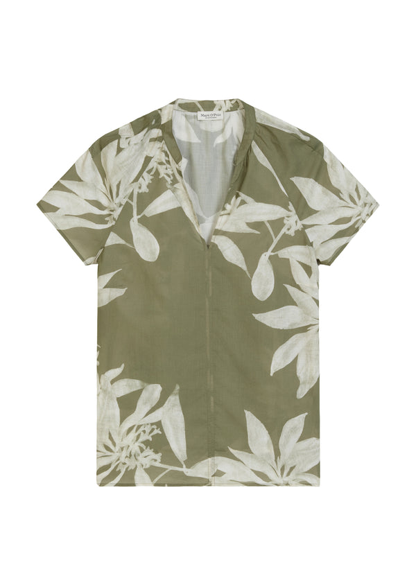 Print-Blusen-Shirt regular