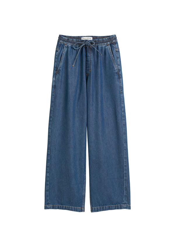 Fließende Hose wide