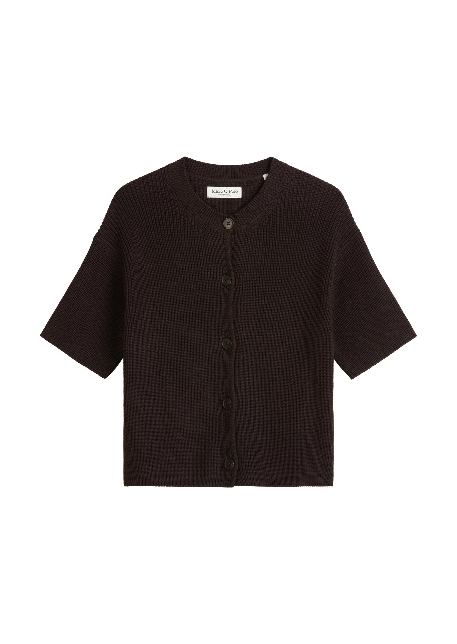 Kurzarm-Cardigan loose