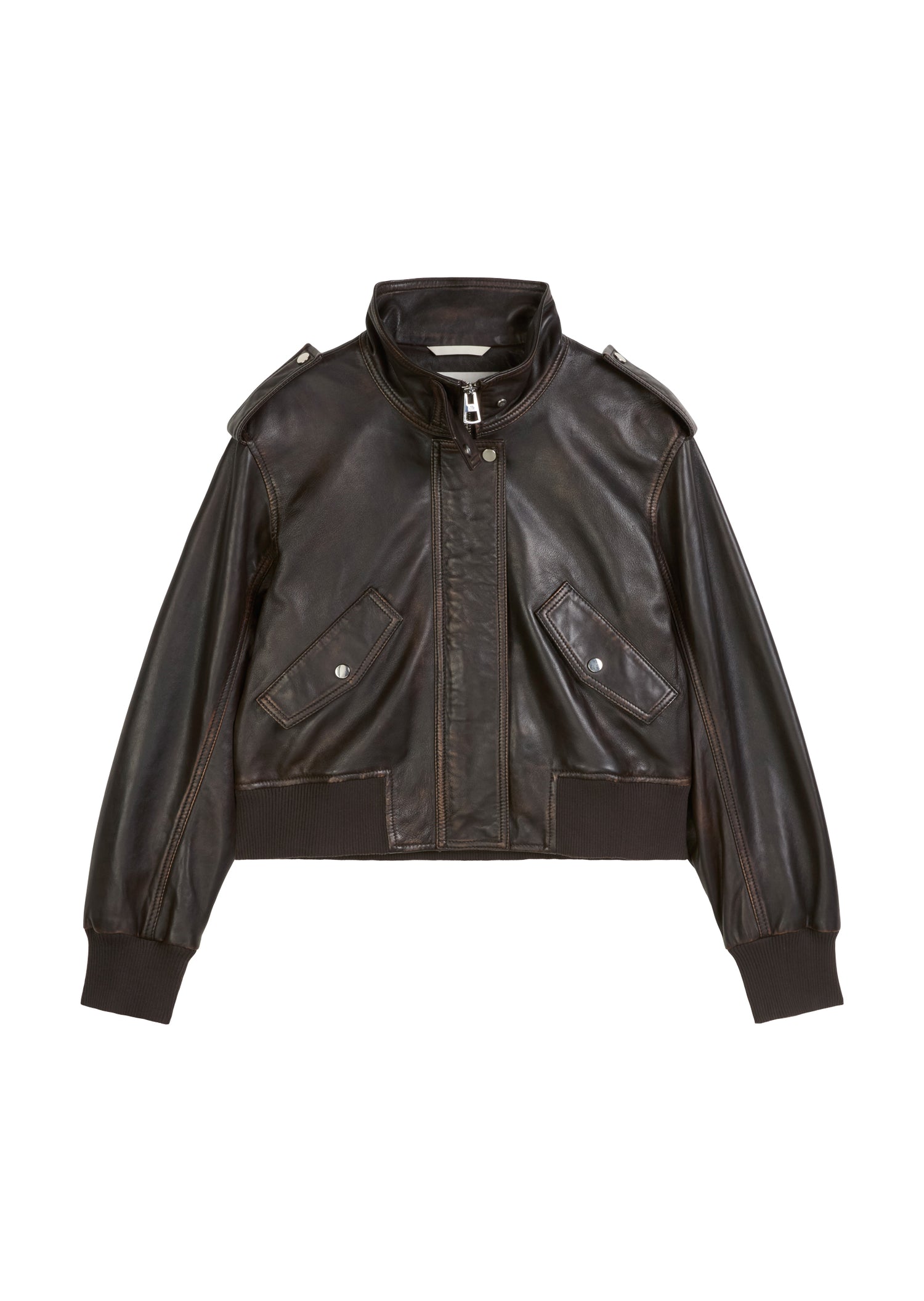 Lederblouson regular