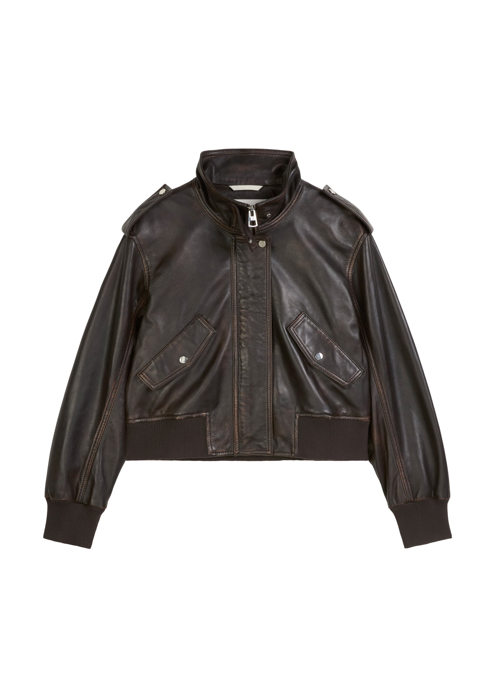 Lederblouson regular