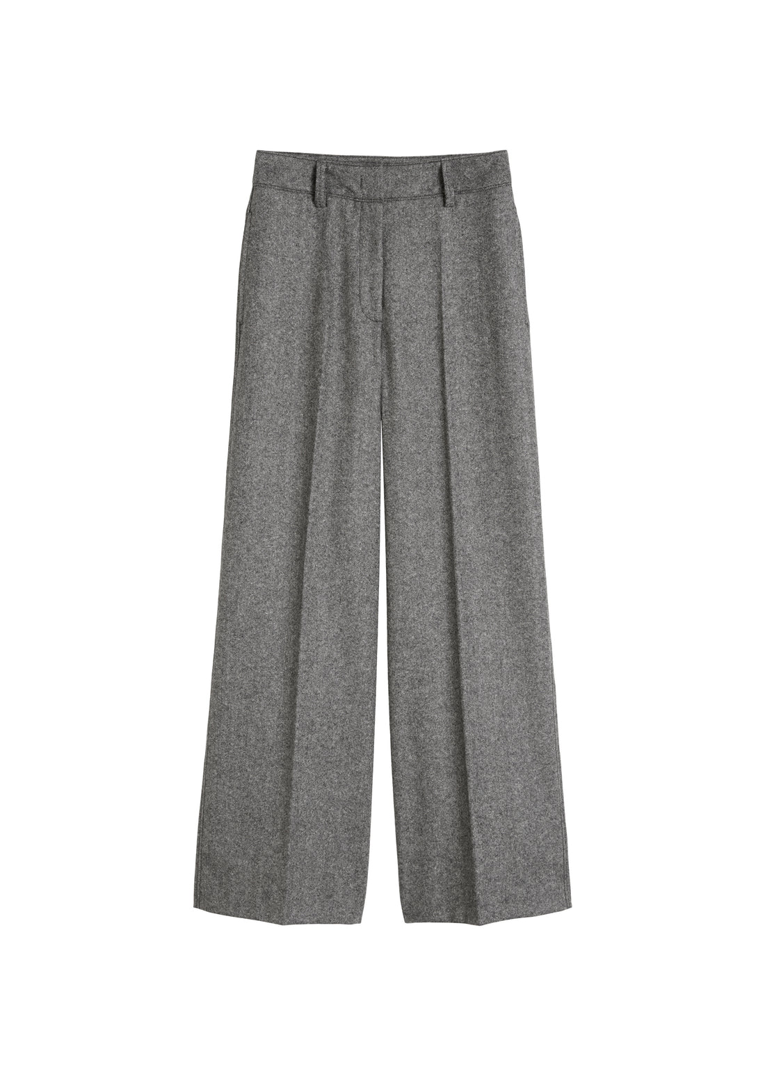 Tweedhose wide
