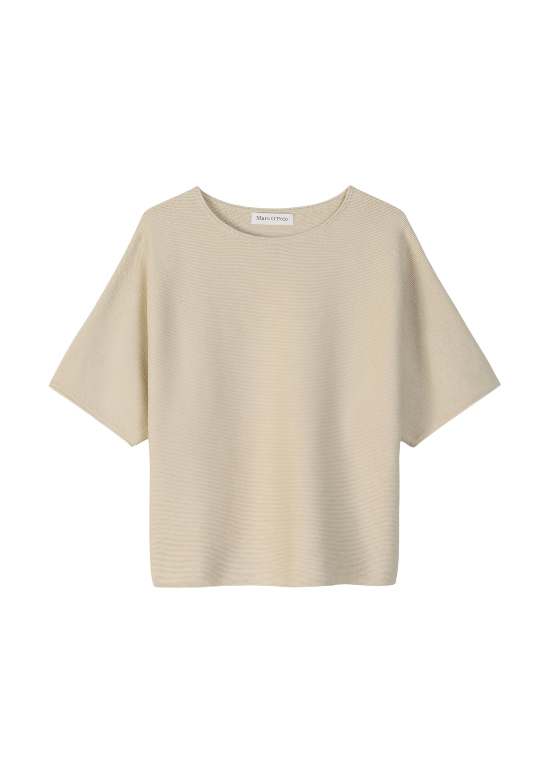 Kurzarm-Strickpullover loose