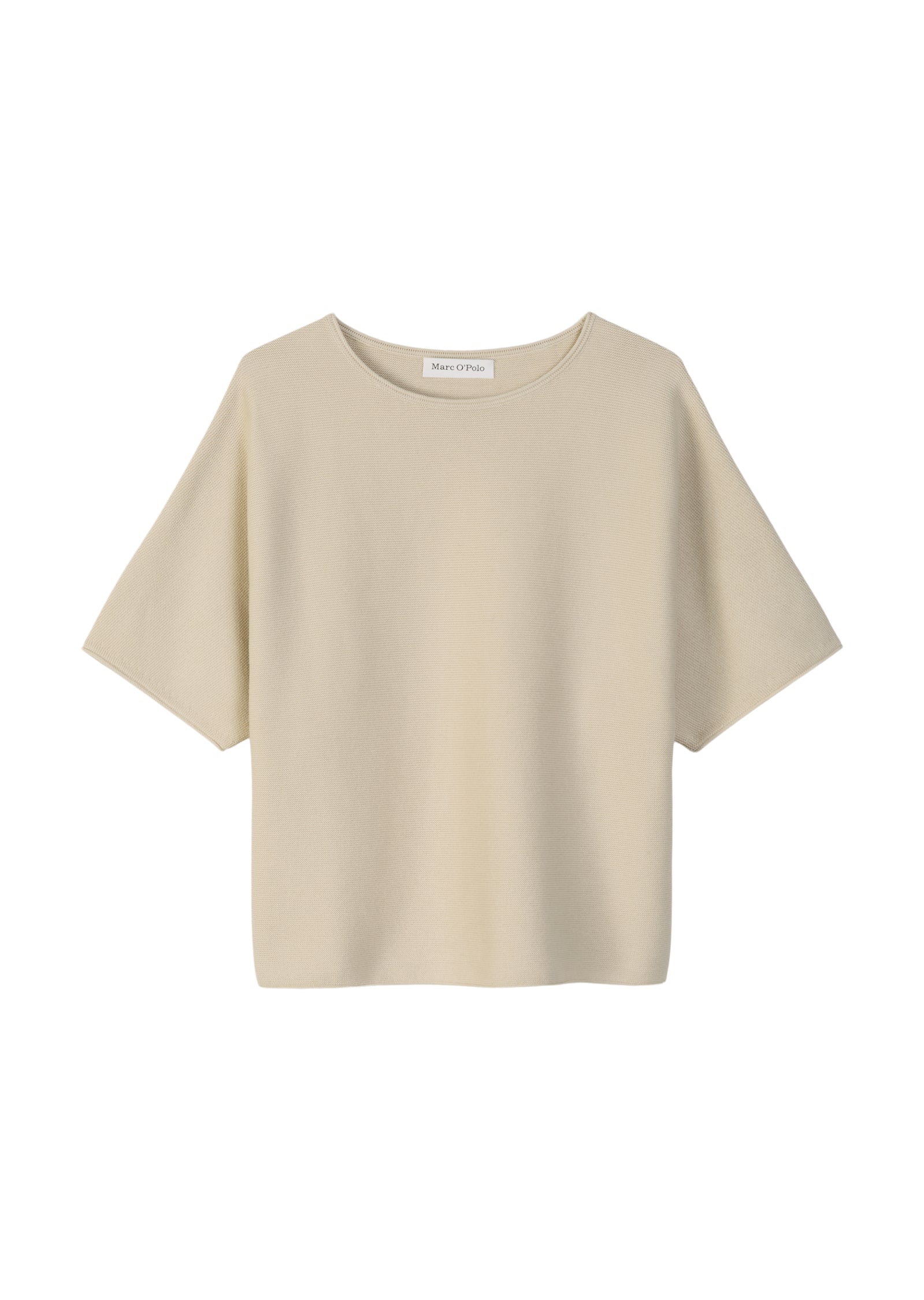 Kurzarm-Strickpullover loose