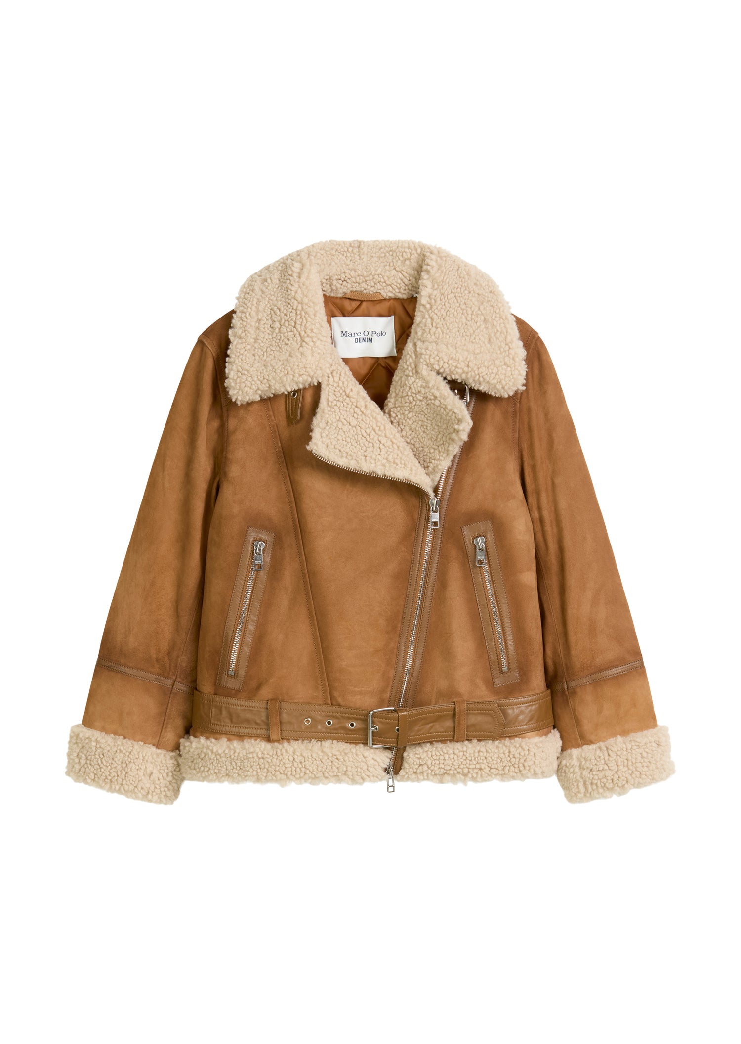 Velourslederjacke regular