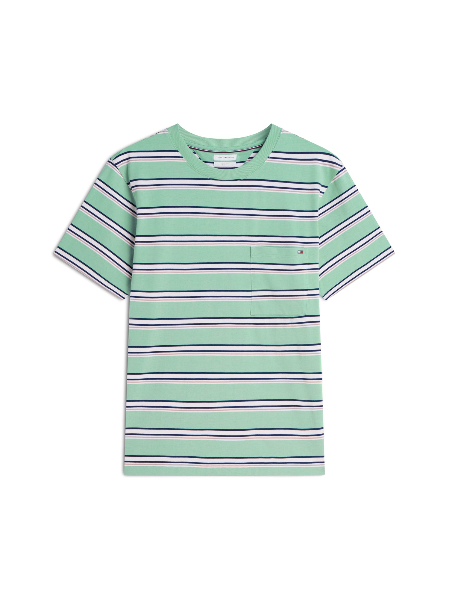 YARN DYE MULTISTRIPE RELAXED TEE