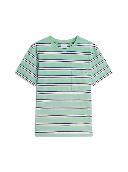 YARN DYE MULTISTRIPE RELAXED TEE