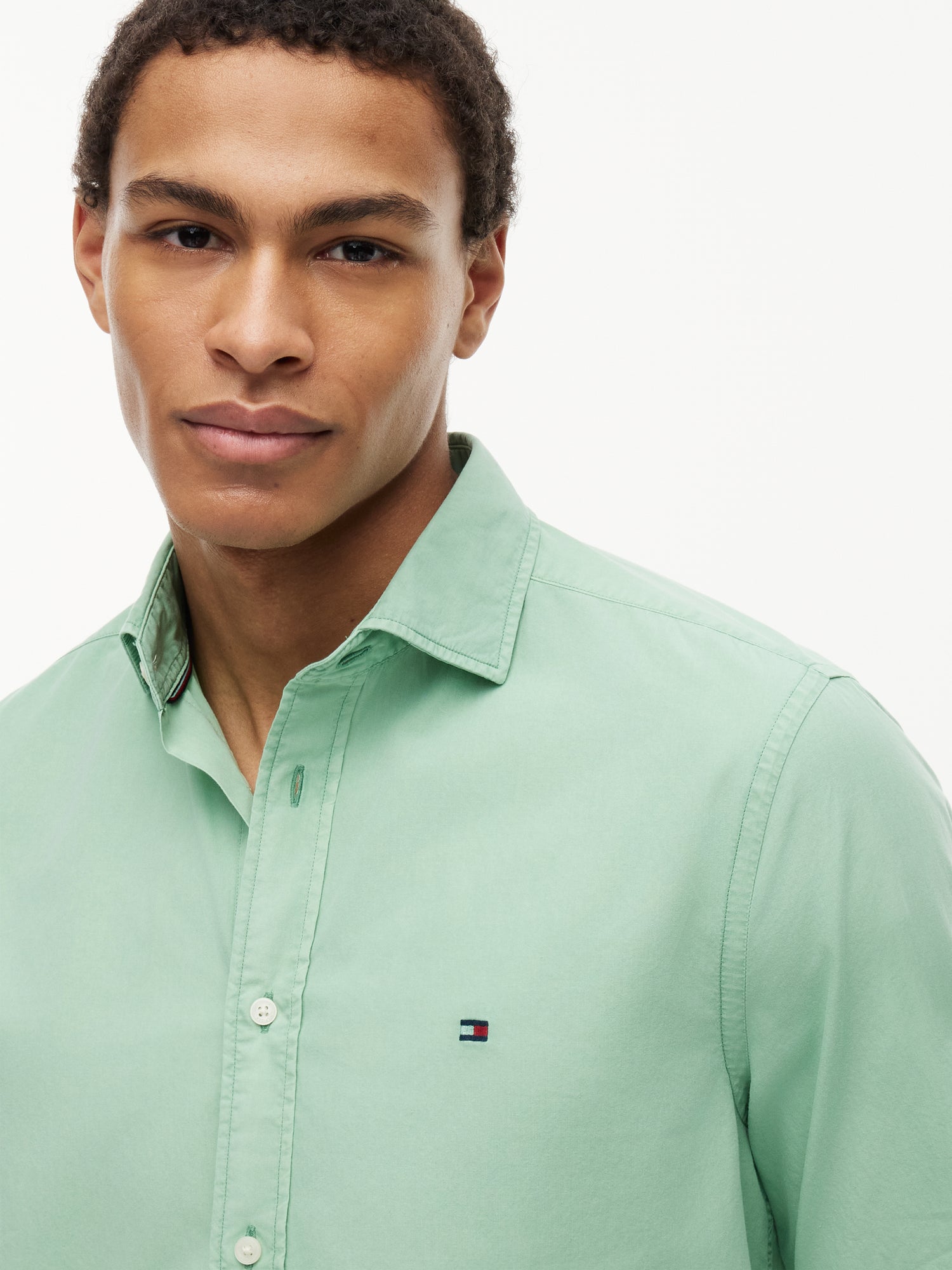 GMD POPLIN SEMI SPREAD RF SHT