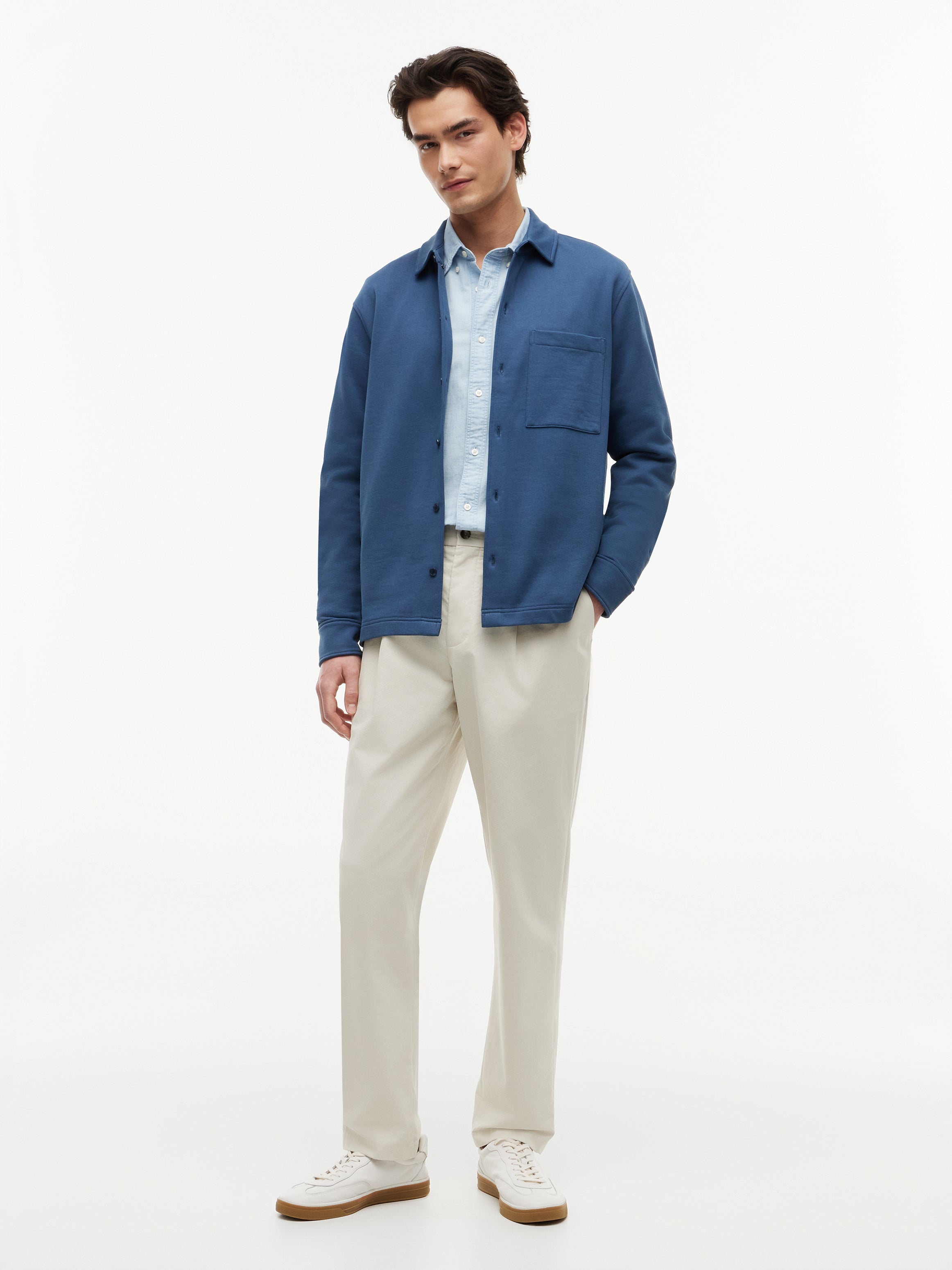 ESSENTIAL TERRY OVERSHIRT