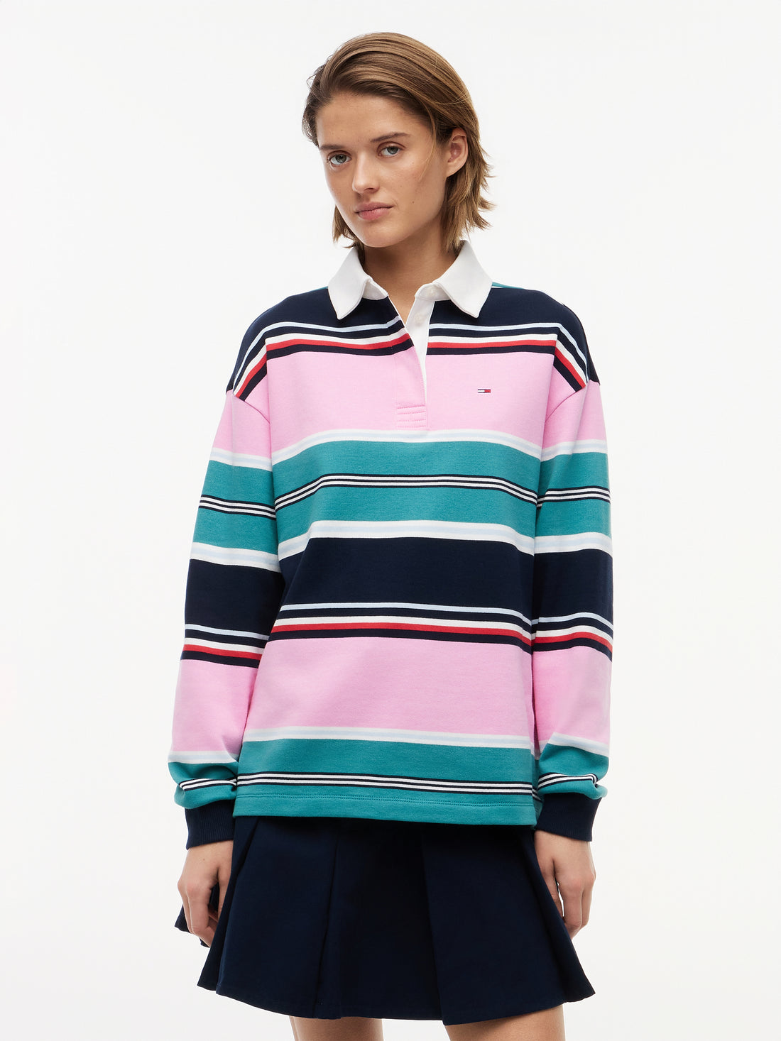 TJW RLX MULTI STRIPE RUGBY EXT