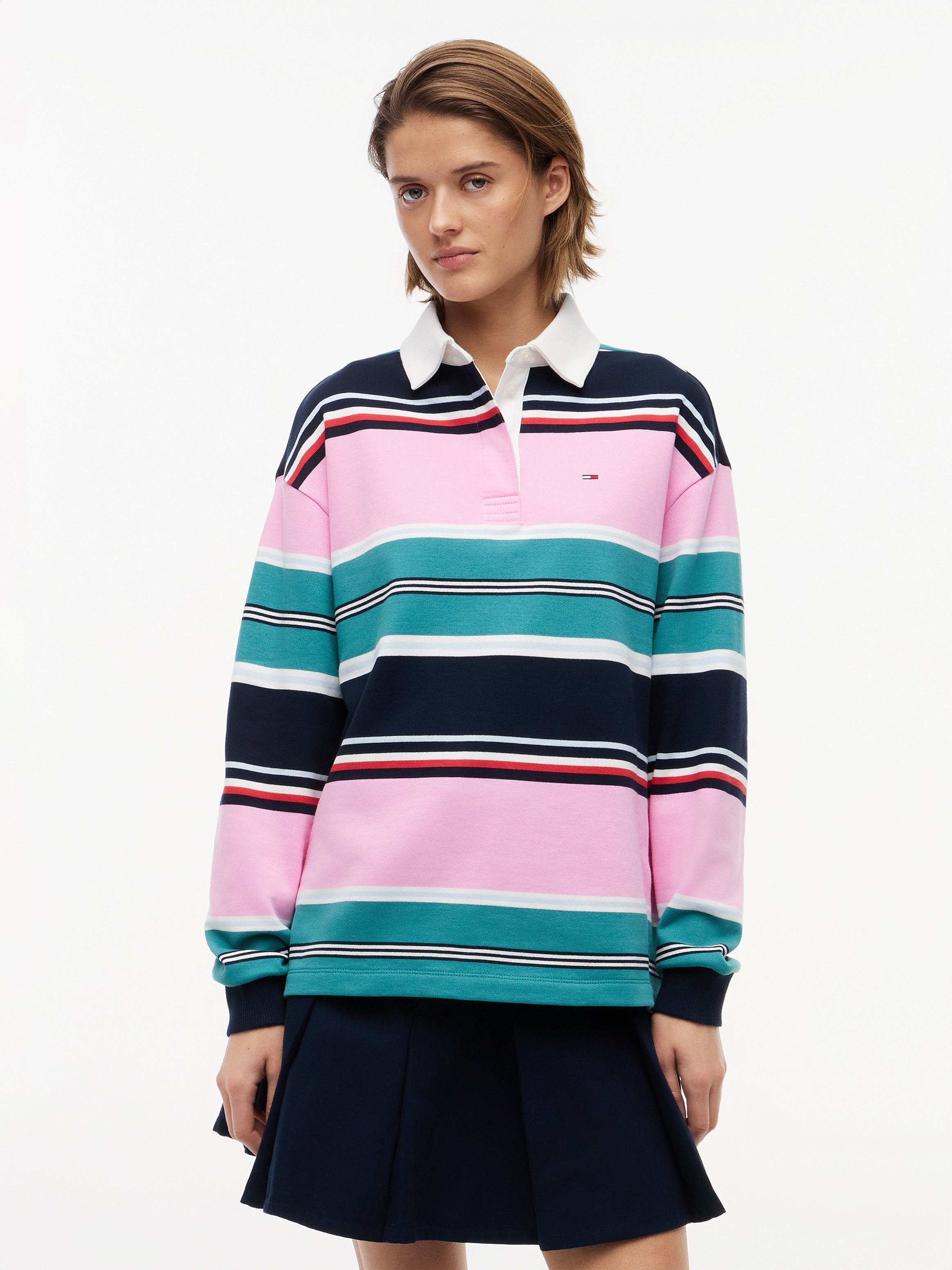 TJW RLX MULTI STRIPE RUGBY EXT