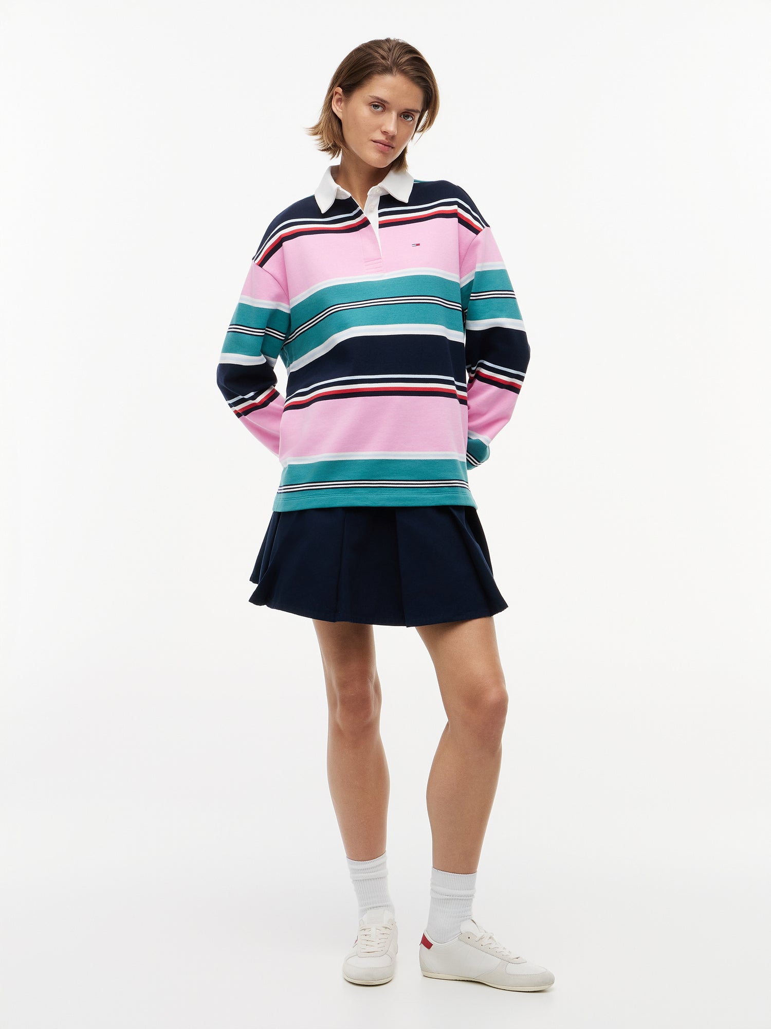 TJW RLX MULTI STRIPE RUGBY EXT