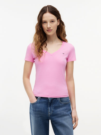 TJW SLIM V-NECK TEE